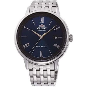 Orient Automatisch horloge RA-AC0J03L10B, staal blauw, armband, Blauw staal, Armband
