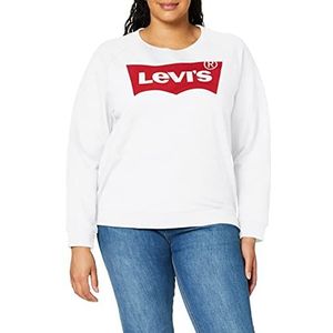 Levi's Sweatshirt dames lange mouwen, Better Batwing sweatshirt wit