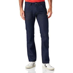 MUSTANG Michigan Straight Fit Jeans voor heren, Donkerblauw 983