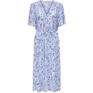 Onlhalia Life S/S Robe midi WVN Noos, Cloud Dancer, XL