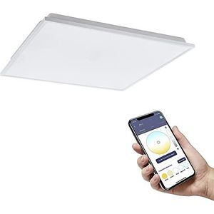 EGLO connect.z Herrora-Z Smart Plafondlamp - 45 cm - Wit - Instelbaar wit licht - Dimbaar - Zigbee