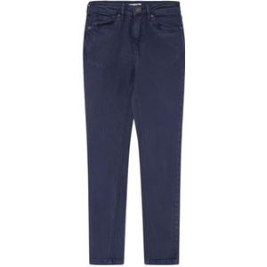 SPRINGFIELD Slim cropped colour jeans damesbroek, MEDIUM_BLUE