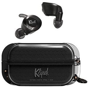 Klipsch T5 II Sport Bluetooth-hoofdtelefoon, zwart