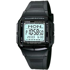 Casio Horloges DB-36-1AVEF, grijs/zwart, riem, Grijs/Zwart, riem