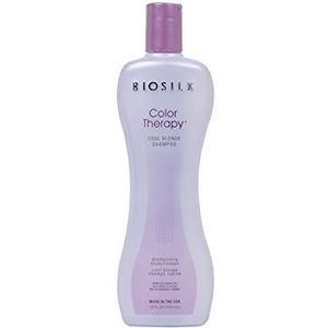 BioSilk Color Therapy Shampoo Cold Blond 355 ml wit