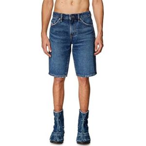 Diesel Slim-Short Jeans Heren, 01-0dqag