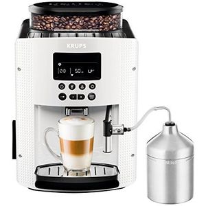 Krups Essential EA8161, Volautomatische koffiemachine, espresso, koffie, koffiemachine, favorieten bewaren, LCD display - Auto Cappuccino XS6000 set