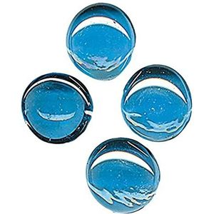 WAVE Crazy Toffee glazen bol voor aquaria, azuurblauw, 250 g