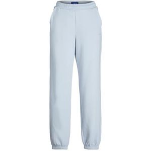 JACK & JONES Jxabbie Rlx Hw Every Pants Swt Noos Damesbroek, Skyway/print: Jjxx logo poederblauw