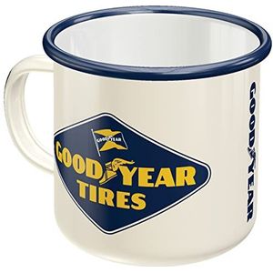 Emaille Mok Good Year Tires Logo