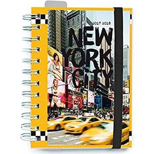 Grupo Erik Editores Schoolagenda 2017/2018 New York in Italiaans