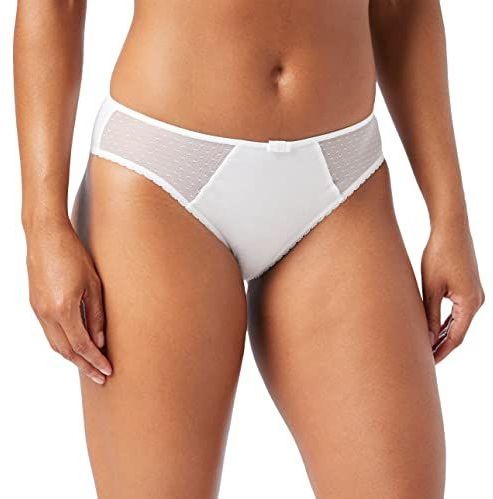 Dim Lingerie Femme Slip Generous Biologisch katoenen ondergoed dames, Wit