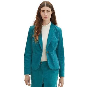 TOM TAILOR 1038704 damesblazer, 21178 - Ever Green