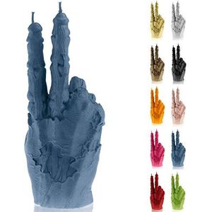 Candellana Victory Kaars | Hoogte 21 cm | Zombie Hand | Jeans | Brandtijd 30 uur | Kaarsmaat: komt overeen met 1:1 van één echte hand | Handgemaakt in EU