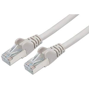 PremiumCord CAT6a netwerkkabel ethernet-/LAN-/patchkabel S-FTP PIMF afscherming RJ45, LSOH, AWG 26/7, koperen kabel 100% koper, grijs, 7m