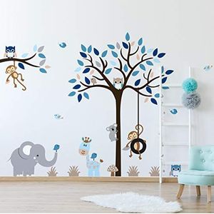 Kindermuurstickers - Decoratie babykamer - Muurstickers - Muurstickers - Muursticker voor kinderen - Muurstickers - H60 x L80 cm