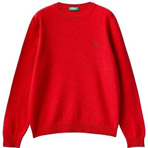 United Colors of Benetton Maillot G/C M/L 1032c103x Sweater, Rosso 881, 130 cm Enfants et Adolescents, Rosso 881, 130