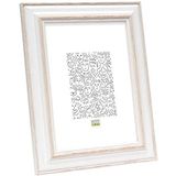 Deknudt Frames - S221H1 - Basic fotolijst - wit/beige - 15 x 20 cm