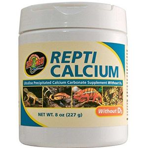 Zoo Med Repti Calcium zonder D3 Reptielenhygiëne 227 g