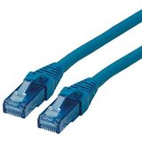 ROLINE Cat6A Component Level LAN-kabel | UTP Ethernet netwerkkabel met RJ45-stekker | blauw 2m