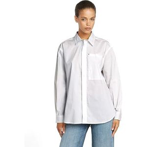 Oversized T-shirt BF LS Wmn, wit (wit D26381-d321-110), XL, Wit D26381-d321-110