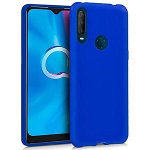 Siliconen beschermhoes voor Alcatel 1S (2020) / Alcatel 3L (2020), blauw