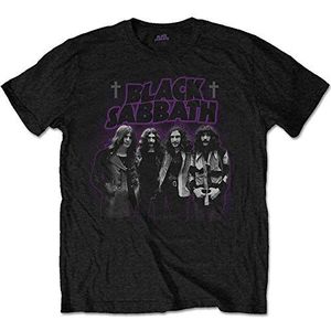 Black Sabbath BSTS34MB02 T-shirt medium (96,5 - 101,6 cm), zwart, zwart.