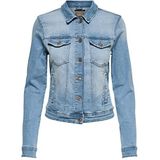 ONLY NOS Onltia Dnm Jacket Bb Lb Bex179 Noos dames spijkerjack, Blauw (Lichtblauw Denim Lichtblauw Denim), 36