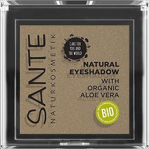SANTE Naturkosmetik Natural Eyeshadow 04 Tawny Taupe, Mat, Biologisch Extract, Vegan, 1,8 g