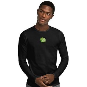 Green Fish T-shirt pour homme, Noir, S