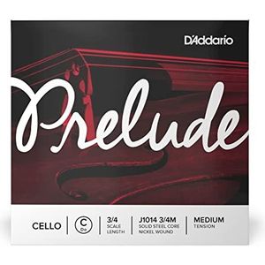 D'Addario Prelude C-snaar voor Cello, 3/4