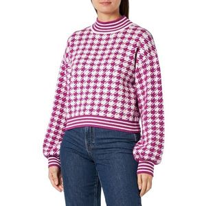 NAEMI Pull tricoté pour femme, fuchsia, XL-XXL