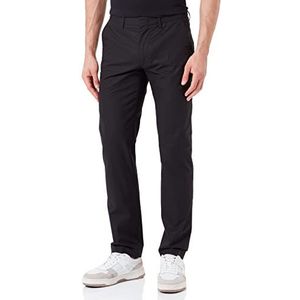 Tommy Hilfiger Denton Poplin Modern Chino broek, heren, zwart, 31 W/34 L, zwart.