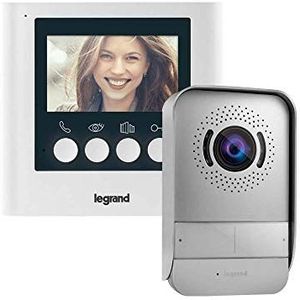 Legrand - Videofoon deurset met intercom en 4,3 inch scherm