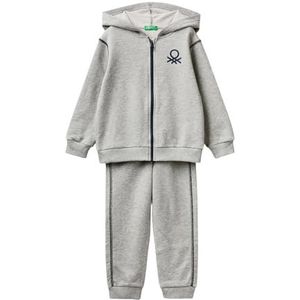 United Colors of Benetton Comp(jas + broek) 3J68GK00C jongensbroek (1 stuk), Grigio Melange 501