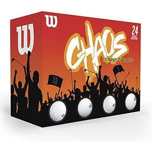 Wilson Chaos Golf Balls (24ballen)