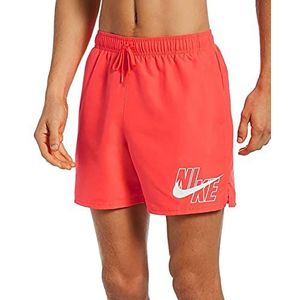 Nike 5 inch volley badpak voor heren, paars