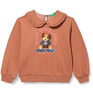 United Colors of Benetton Trui voor meisjes en meisjes, bruin 0 T4, 2 jaar, Braun 0T4