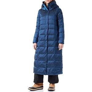 CMP Woman Coat Fix Hood Coca voor dames, blauw (Blue Tint), 48