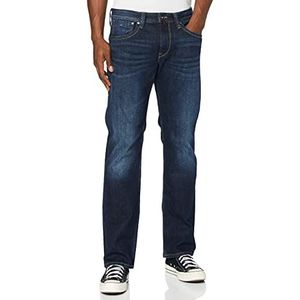 Pepe Jeans Kingston Zip-jeans, heren, 000DENIM, 36W/30L, blauw (denim-Z45)