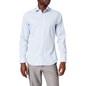 Seidensticker - 0Seidensticker overhemd Splendesto Popeline ecru Aidakraag in lange mouwen (66 cm) - Elegant overhemd - heren, lichtblauw (0011)
