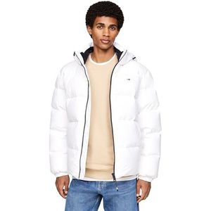 Tommy Jeans Tjm Essential Down Jacket Ext Dm0dm19786 andere herenjassen, Wit (wit)