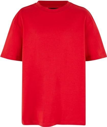 Urban Classics T-shirt pour garçon, Rouge urbain, 110-116