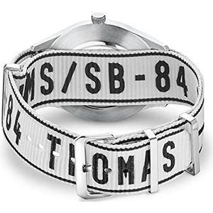 Thomas Sabo Horlogeband Code TS Nato, wit, armband, Wit, Armband