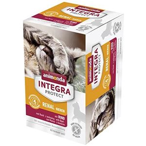 animonda Integra Protect Natvoer voor nierinsufficiëntie met rundvlees 6 x 100 g