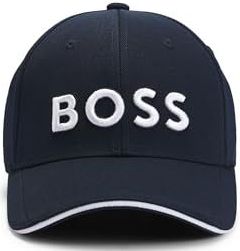 BOSS Herenpet, Dark Blue 402, eenheidsmaat, Donkerblauw 402, Eén maat