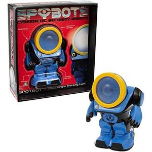 Spy Bots – Spotbot herkent indringers dankzij zijn bewegingsmelder en activeert zijn akoestische alarm om je binnen te dringen, voor kinderen vanaf 6 jaar, PBY01000, Giochi Preziosi