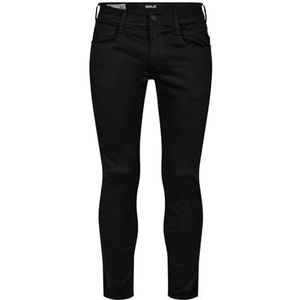 Replay M914Y Anbass Hyperflex herenjeans, zwart.