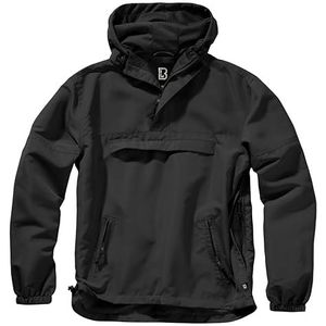 Brandit Summer Windbreaker regenjas Anorak trainingsjack S-5XL, zwart.