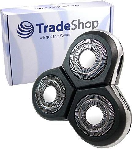 Trade-Shop Compatibel met Philips SensoTouch 3D scheerkop RQ1265CC RQ1270 RQ1275 RQ1275CC RQ1280 RQ1280CC vervangende scheerkop met beschermkap